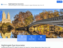 Tablet Screenshot of nightingale-eyes.com